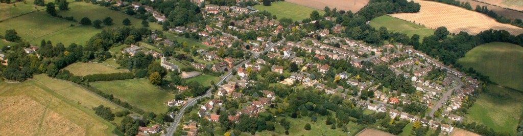 Aerial View of Leek Wootton